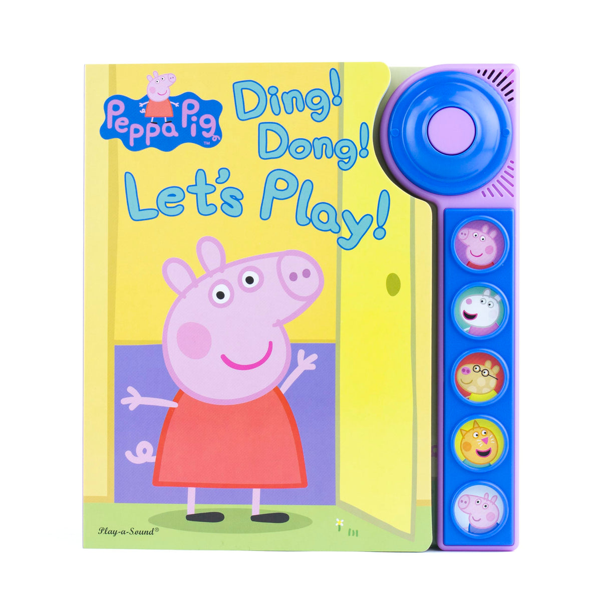 Peppa Pig - Ding! Dong! Let's Play! Doorbell Sound Book - PI Kids