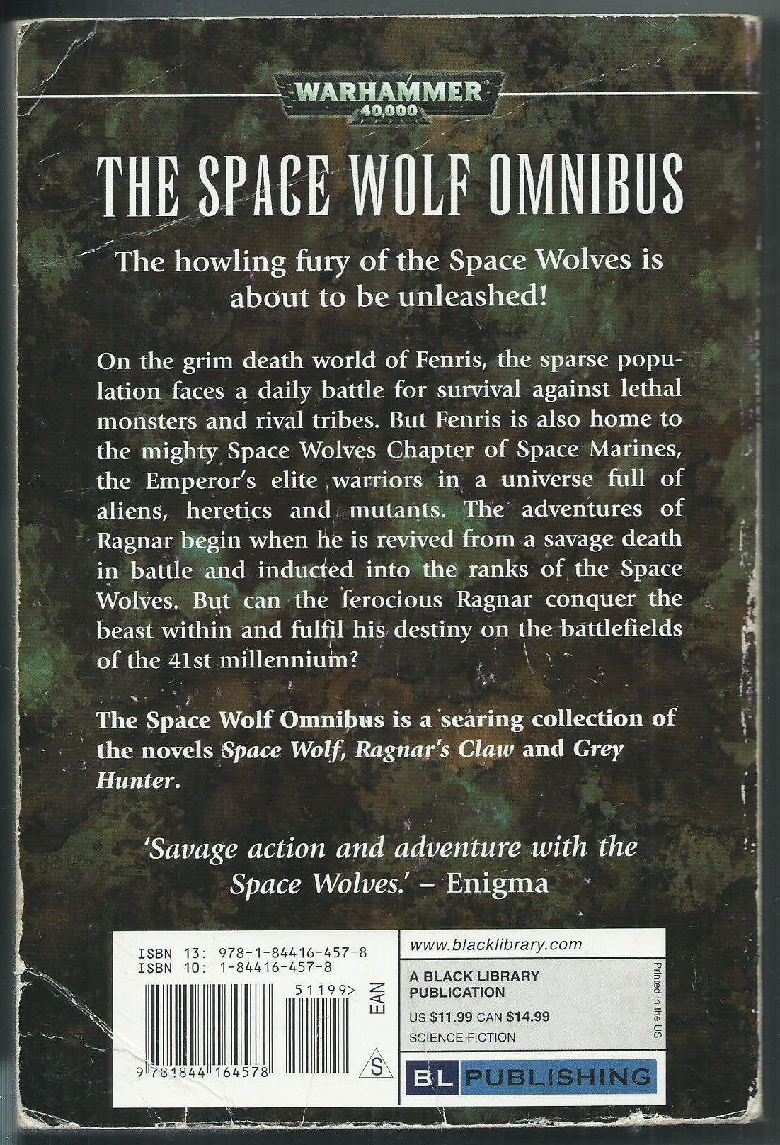 Space Wolf Omnibus: Spacewolf, Ragnar's Claw, Grey Hunter
