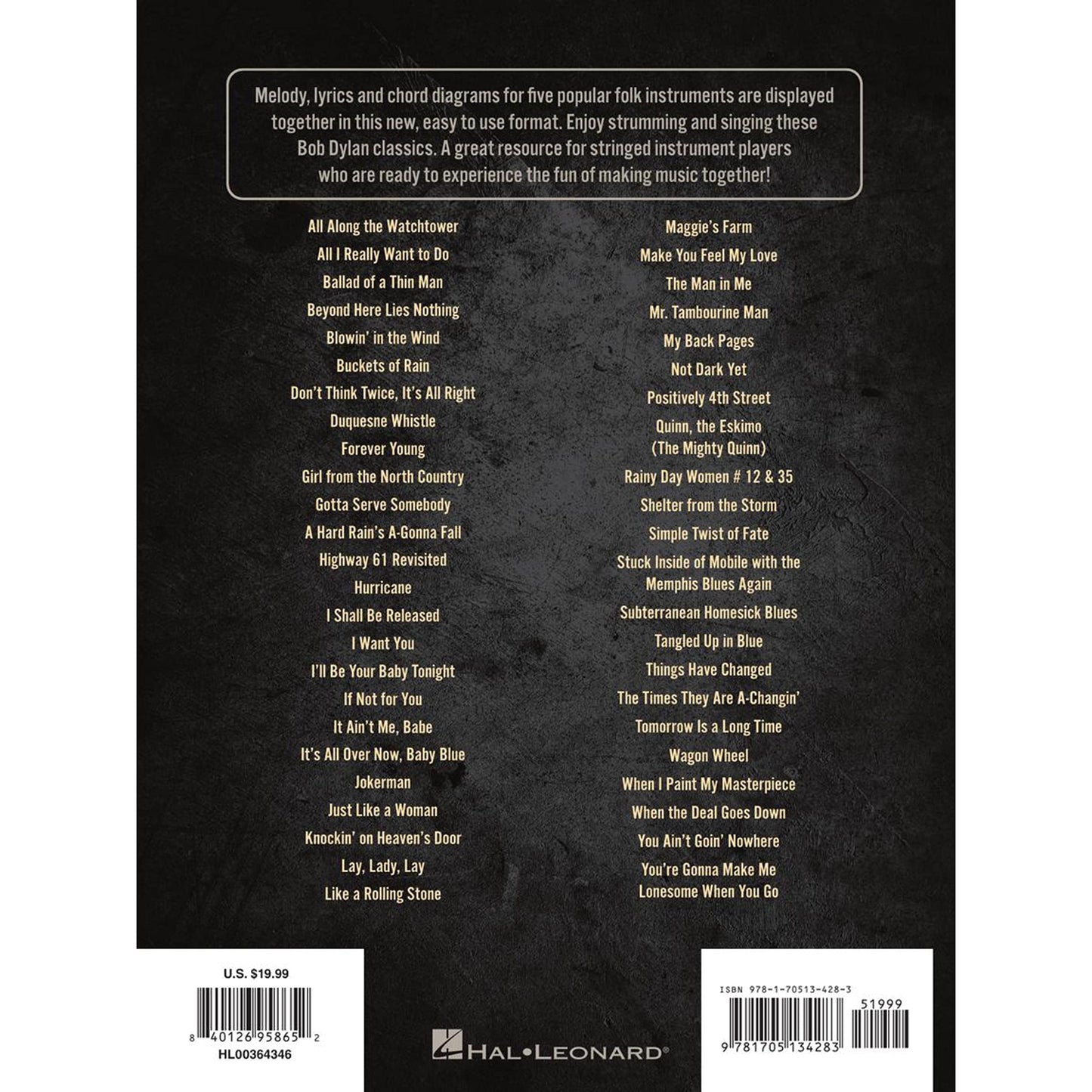 Bob Dylan - Strum Together: 47 Songs with Lyrics, Melody Lines, and Chord Frames for Standard Ukulele, Baritone Ukulele, Guitar, Mandolin, and Banjo