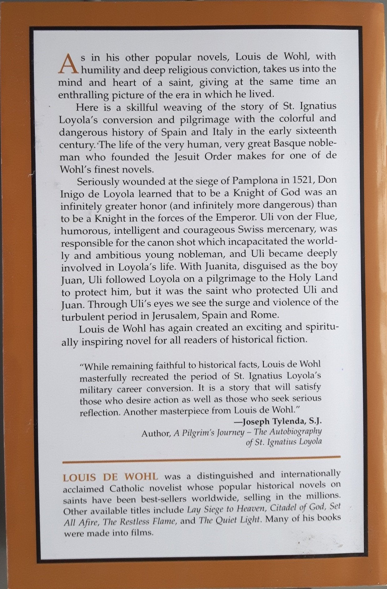 The Golden Thread: A Novel about St. Ignatius Loyola