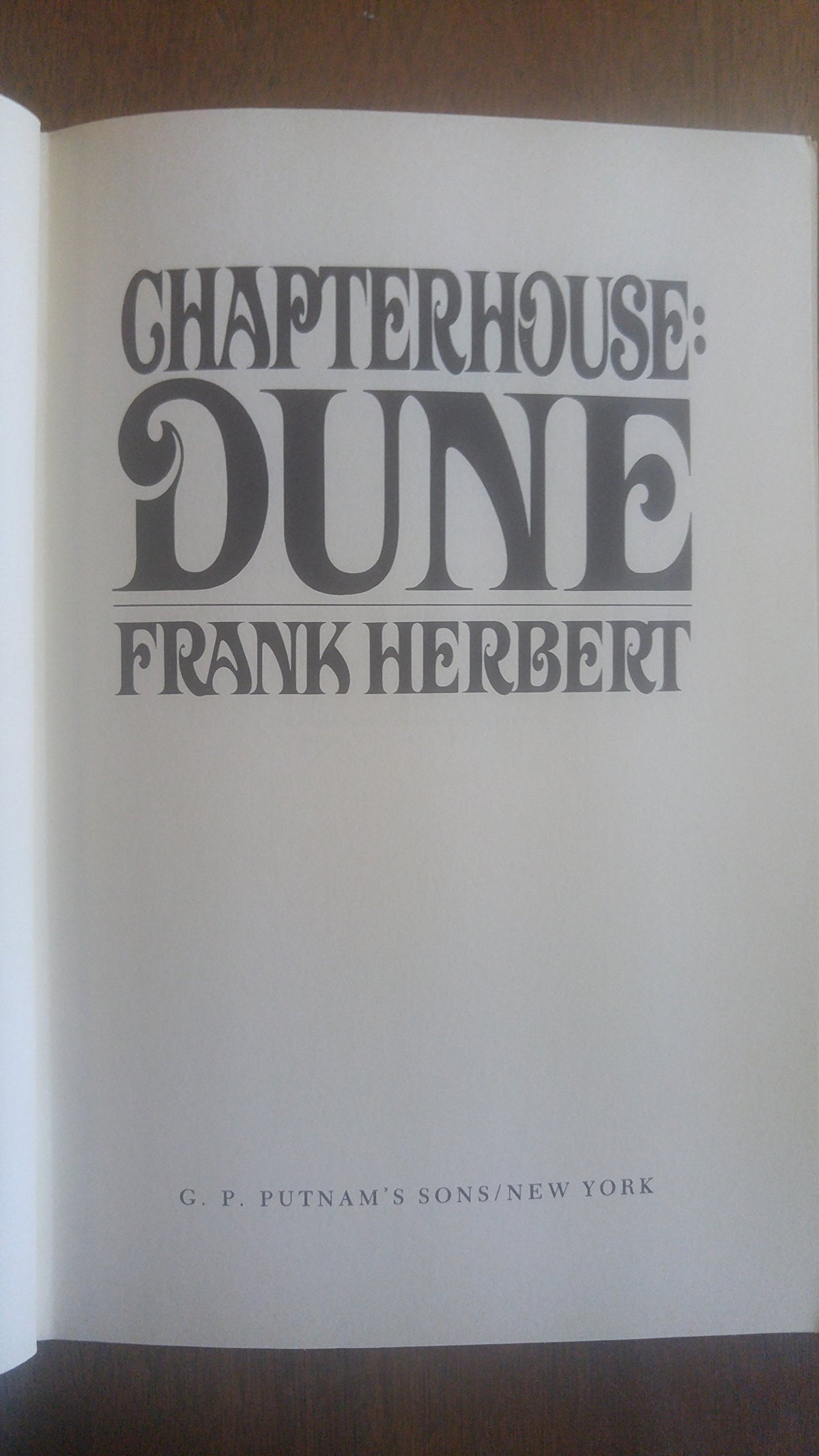 Chapterhouse: Dune