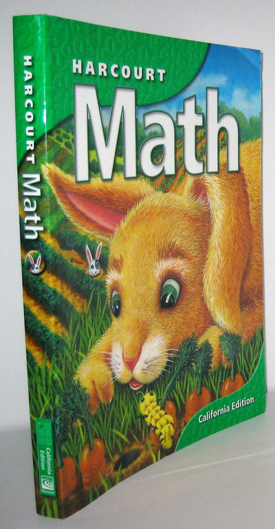 Harcourt School Publishers Math: Student Edition Grade 1 2002