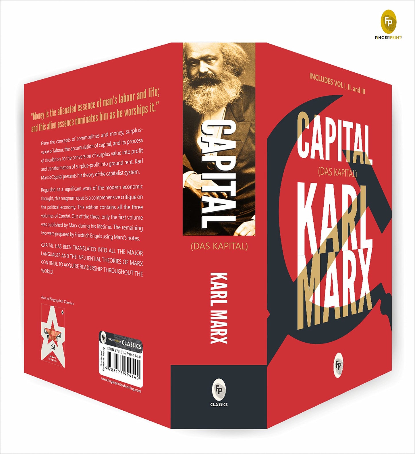 Capital (Das Capital): Includes Vol.1,2,3