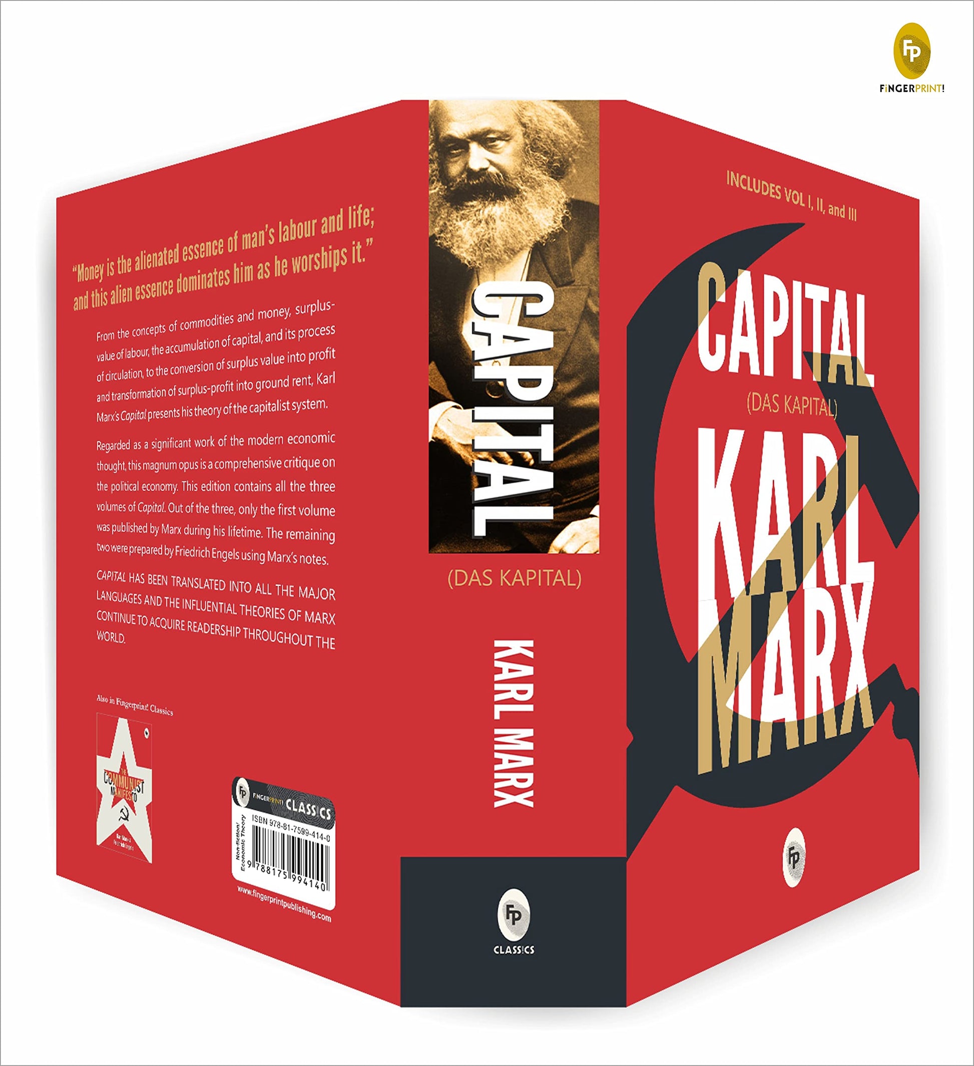 Capital (Das Capital): Includes Vol.1,2,3