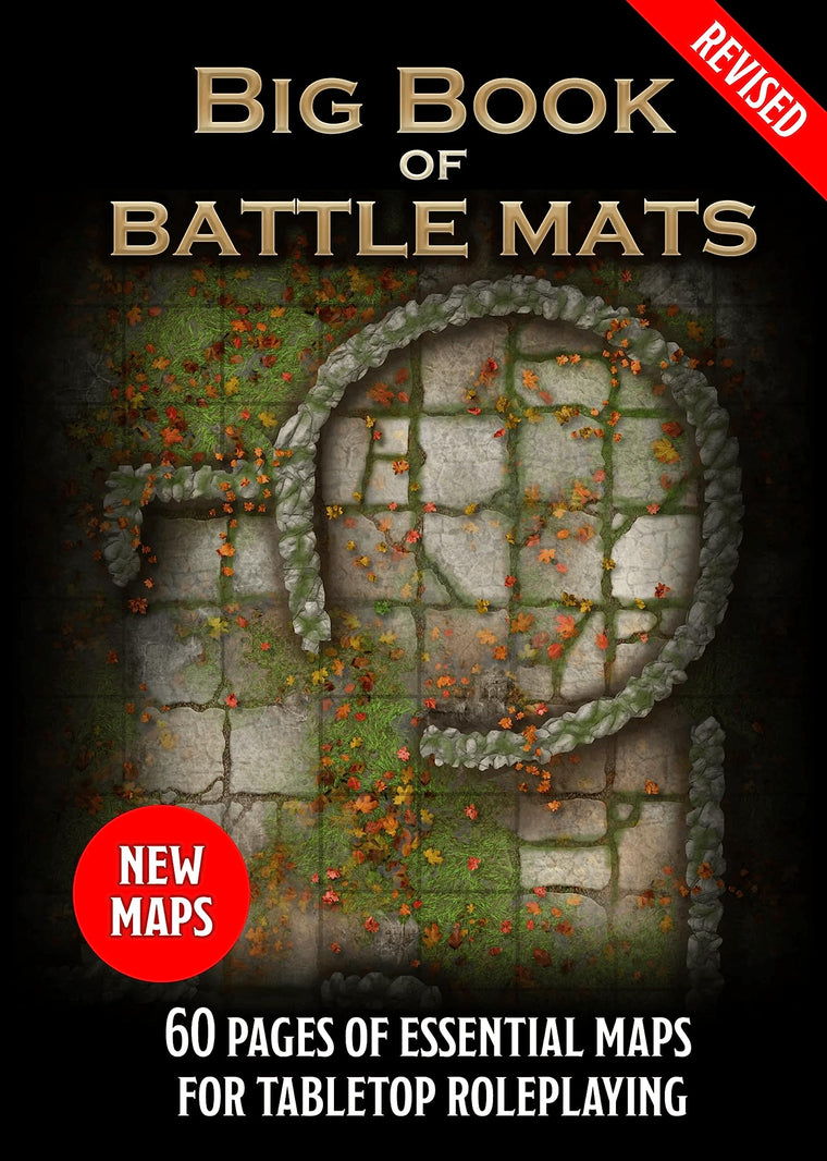 Big Book of Battle Mats Revised by Loke, Accessory for Tabletop Roleplaying Games