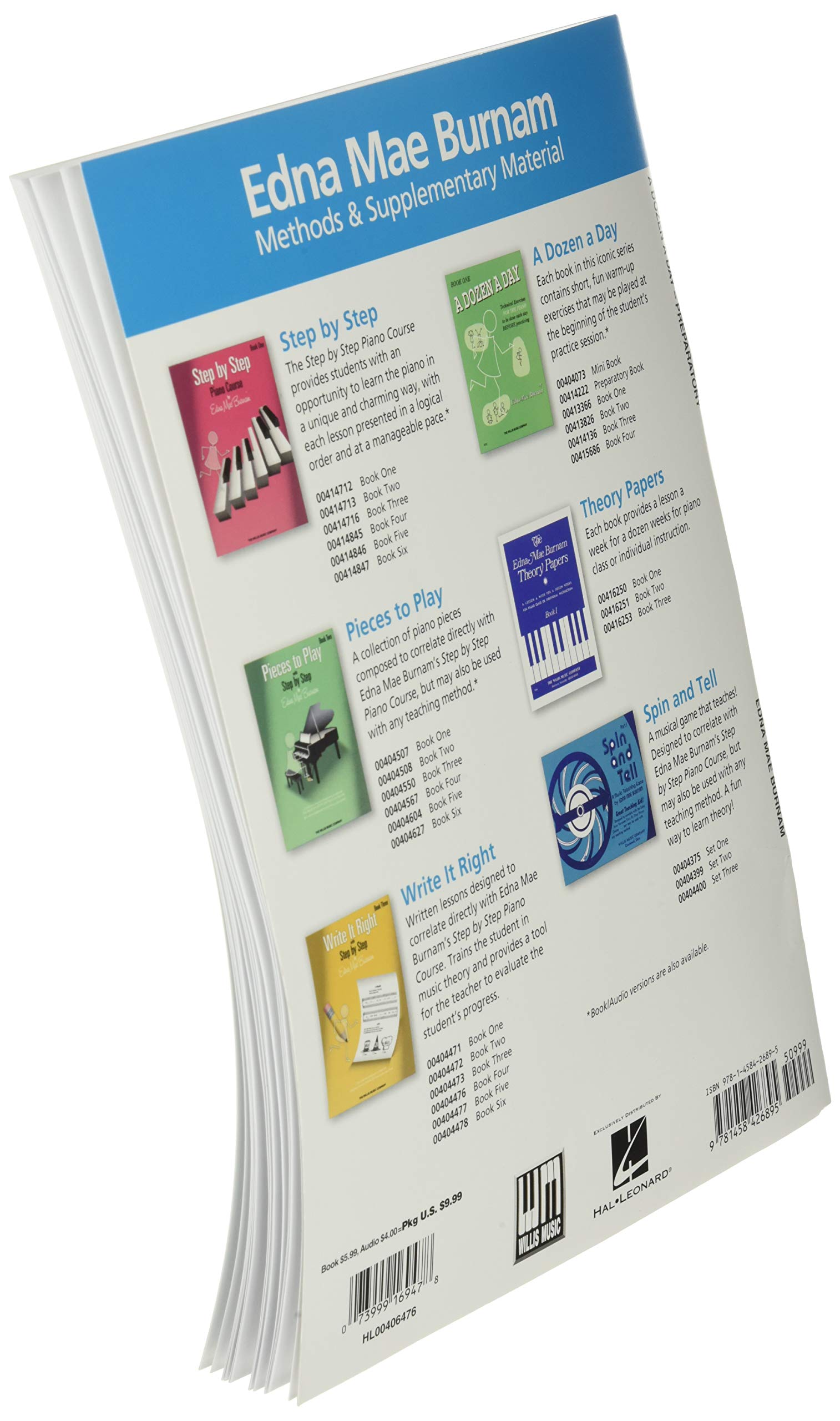 A Dozen A Day Preparatory Book/Online Audio