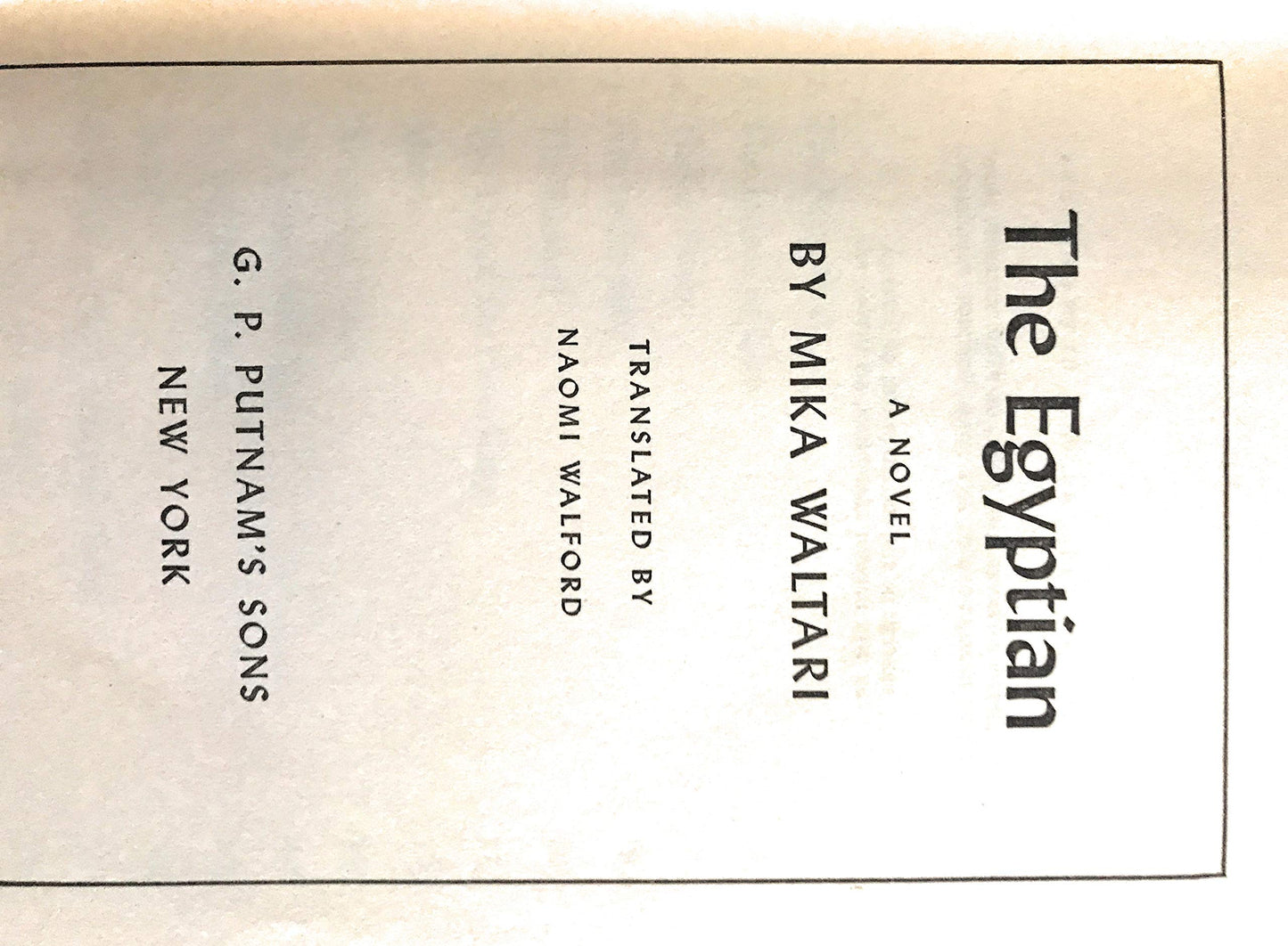 The Egyptian by Mika Watari