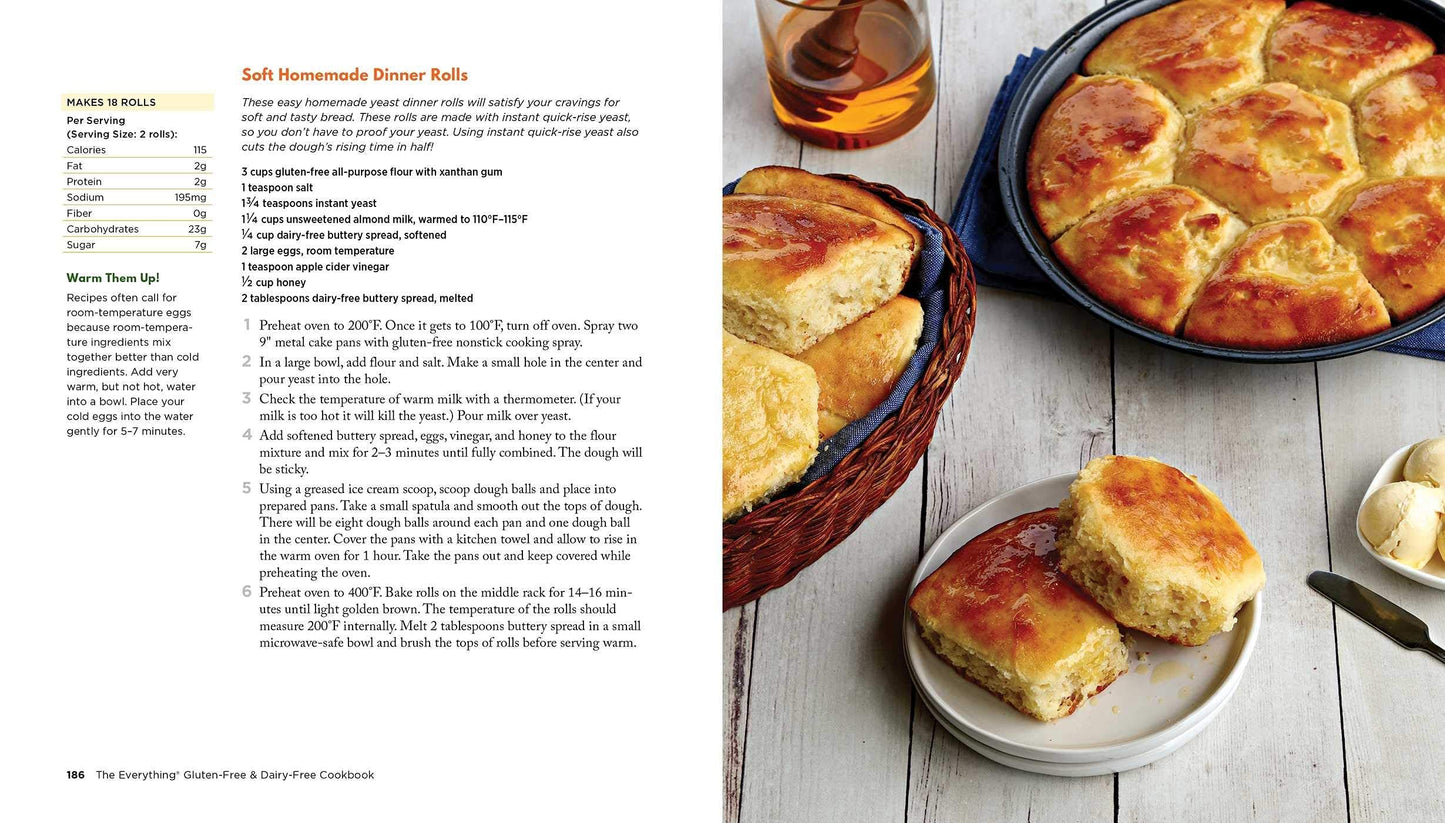 The Everything Gluten-Free & Dairy-Free Cookbook: 300 Simple Recipes