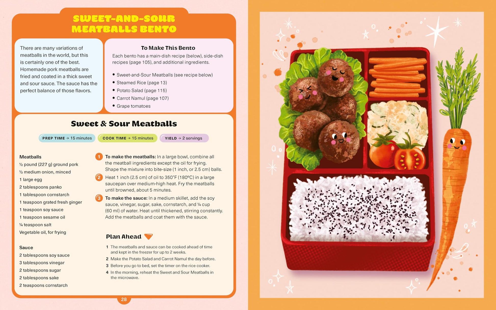 Kawaii Caf Bento: Classic and Fun Bentos to Make at Home