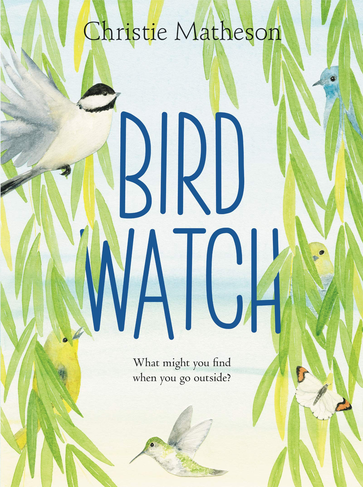 Bird Watch: A Watercolor Counting Picture Book About Finding Hidden Birds and Forest Animals for Kids (Ages 4-8)