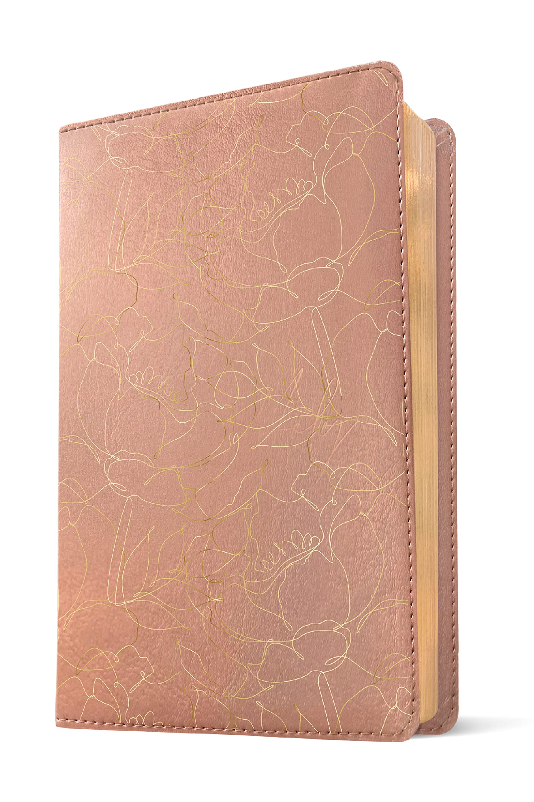 NLT Super Giant Print Bible, DaySpring Signature Collection, Filament Enabled (LeatherLike, Blush Floral, Red Letter): DaySpring Signature Collection