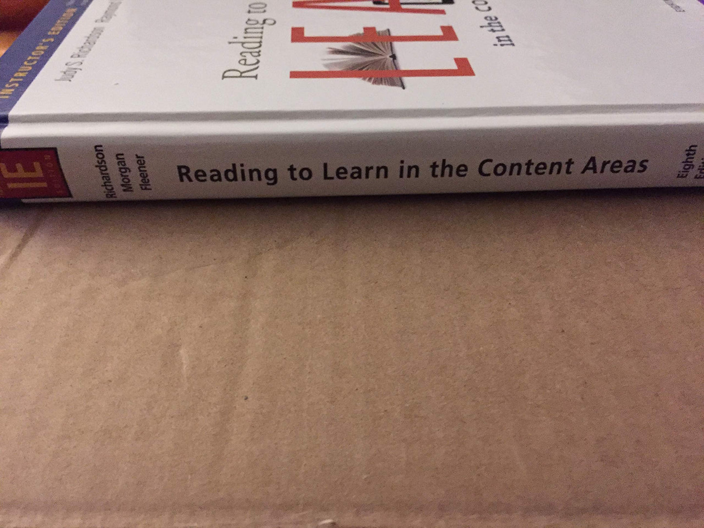 Reading to Learn in the Content Areas (Whats New in Education)