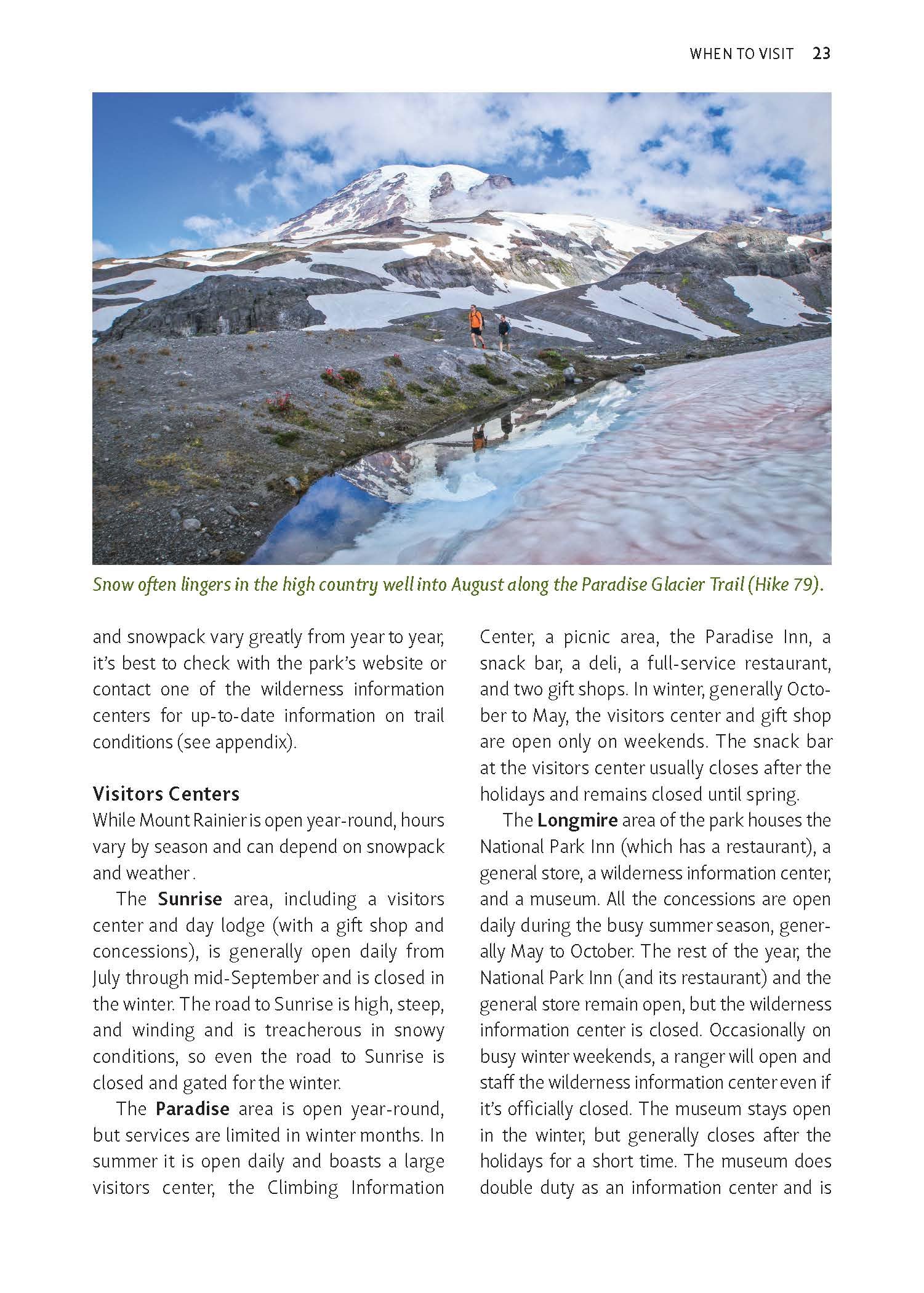 Day Hiking: Mount Rainier: National Park * Crystal Mountain * Cayuse and Chinook Passes (Day Hiking Series)