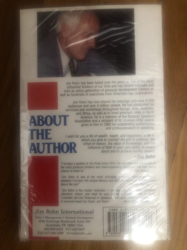 The Five Major Pieces to the Life Puzzle — back cover