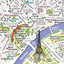 StreetSmart Paris Map by VanDam - City Center Street Map of Paris, France - Laminated folding pocket size city travel and Metro map with all attractions, sights and hotels (2026) English and French Edition)