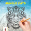 Jungle Cats : Coloring Book for Adults