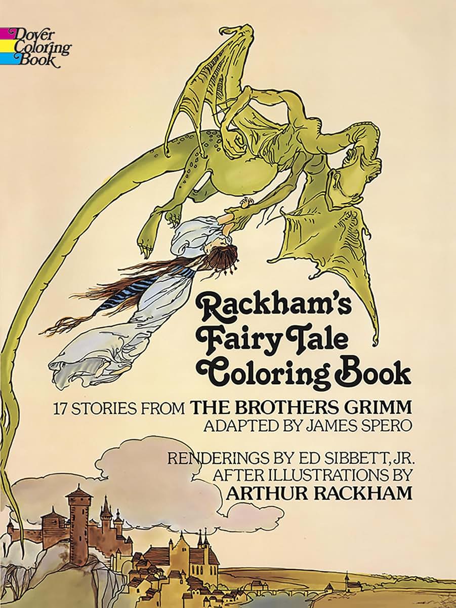 Rackham's Fairy Tale Coloring Book (Dover Classic Stories Coloring Book)