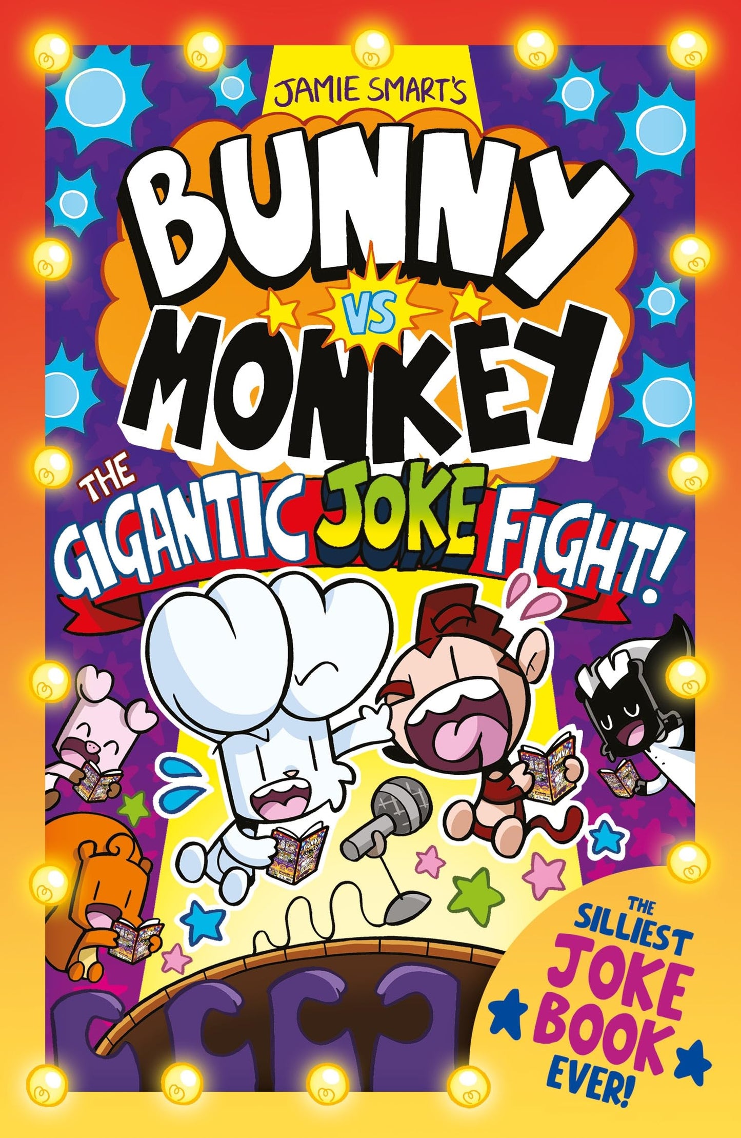 David Fickling Books Bunny vs Monkey The Gigantic Joke Fight.