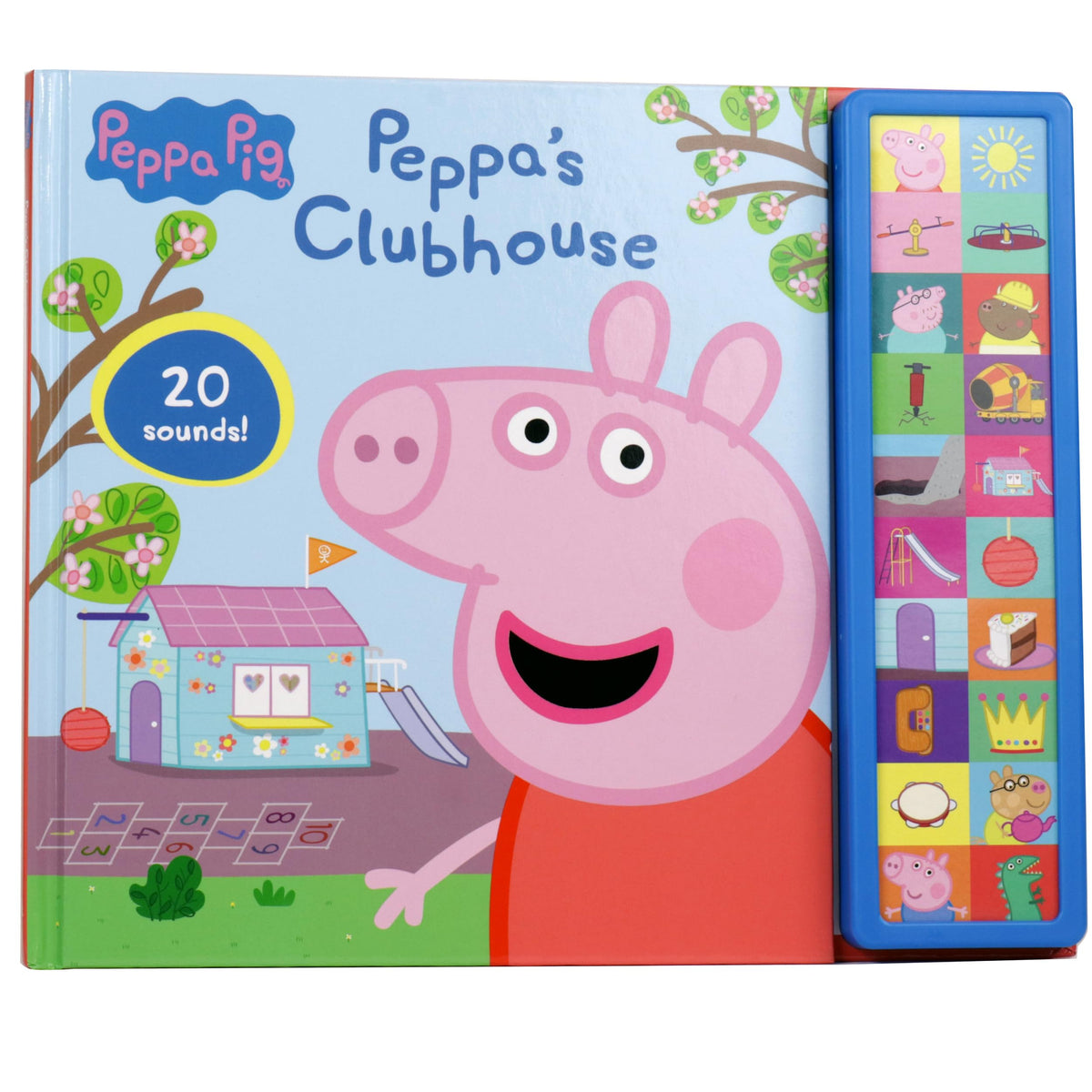 Peppa Pig - Peppa's Clubhouse 20-Button Sound Book - PI Kids