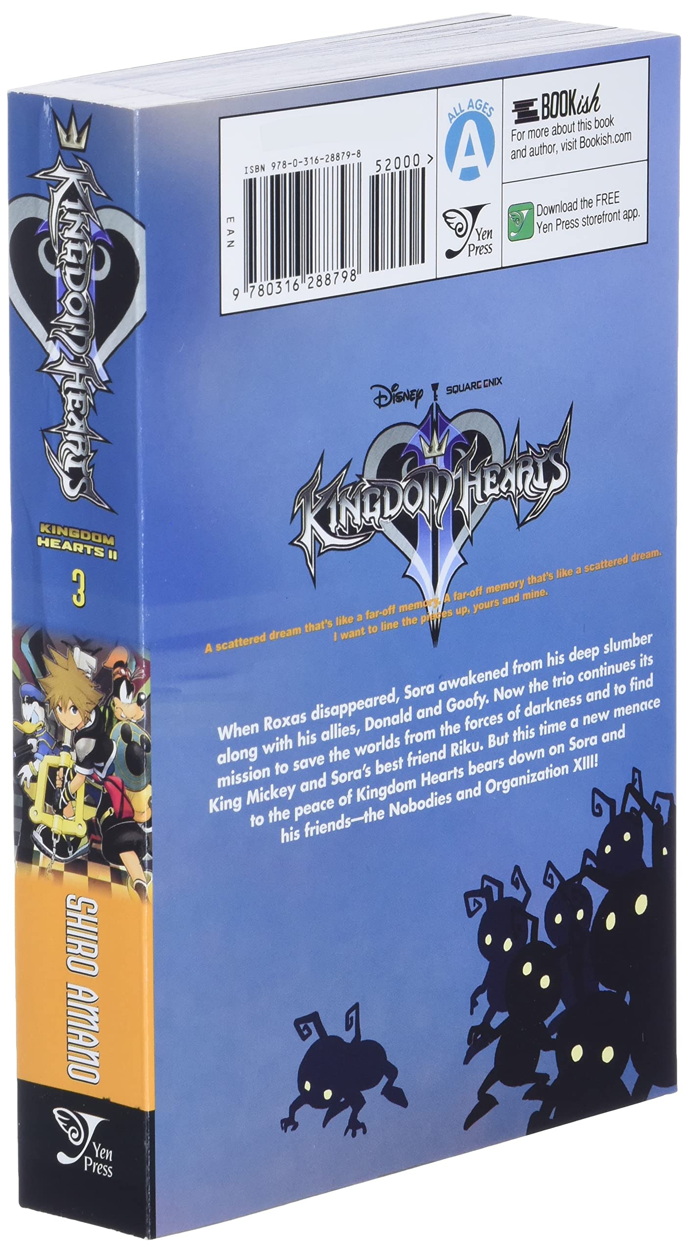 Kingdom Hearts II, Vol. 3 - Manga