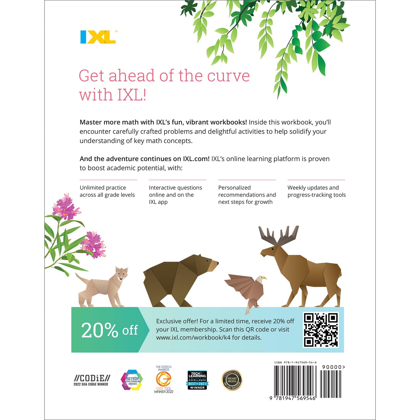 IXL The Ultimate Math Kindergarten Workbooks, Activity Book for Kids Ages 5-6 Covering Addition, Subtraction, Learn to Write and Count Numbers Through 100, Shapes, Telling Time, and More Mathematics