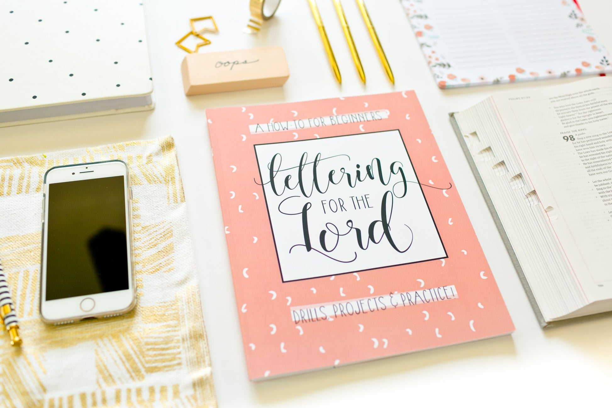Lettering for the Lord: A Christian Hand Lettering How-To Workbook