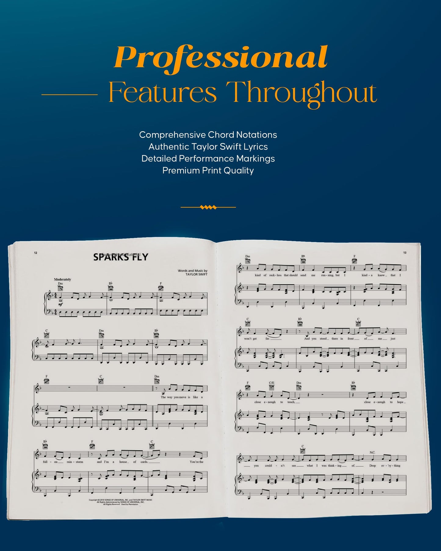 Taylor Swift - Speak Now (Taylor's Version) - Taylor Swift Songbook for Piano, Vocal & Guitar for Beginning Musicians