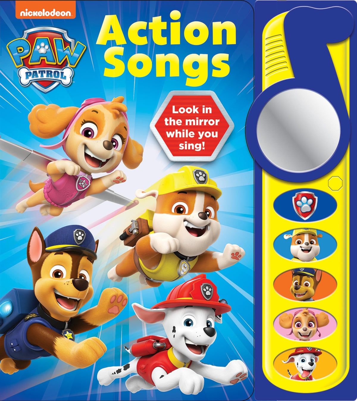 Nickelodeon Paw Patrol - Action Songs Mirror Sound Book - PI Kids