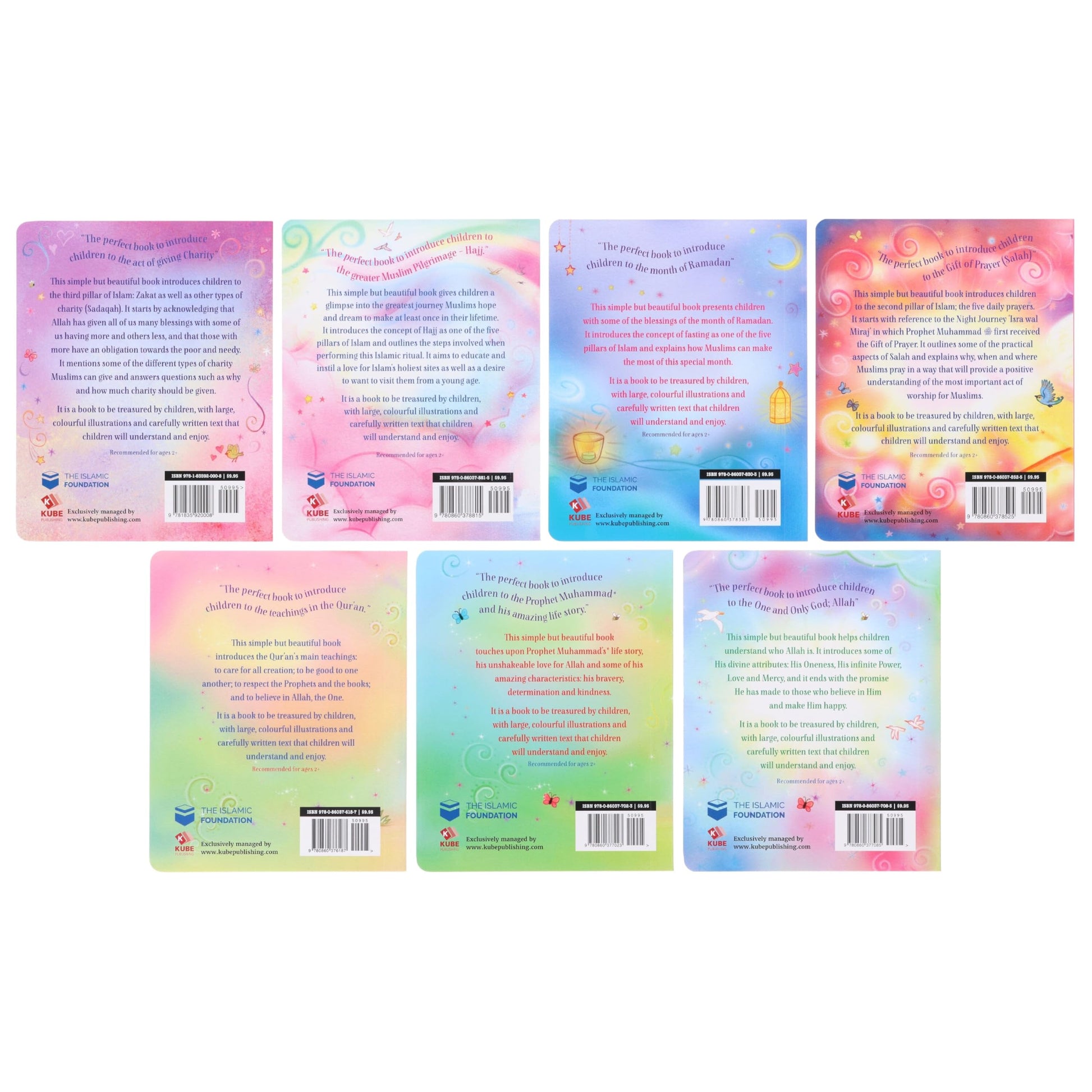 My First Book About Islam Series by Sara Khan 7 Books Collection Box Set (My First Book About Charity, My First Book About Hajj, My First Book About Ramadan, My First Book About Salah & 3 More)