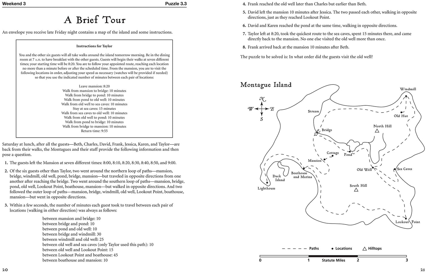 Montague Island Mysteries and Other Logic Puzzles (Montague Island Mysteries, 1)