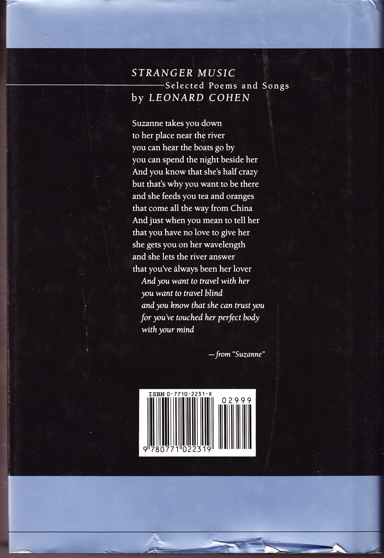 STRANGER MUSIC: Selected Poems and Songs by Cohen, Leonard