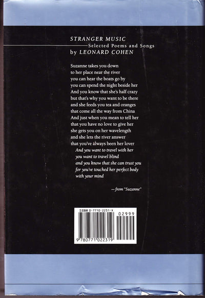 STRANGER MUSIC: Selected Poems and Songs by Cohen, Leonard