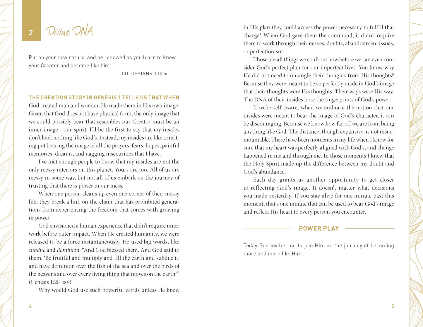 The Power in Surrender: 100 Ways to Tap into the Courage to Trust Gods Plan Over Fear, Worry, and Doubt (A 100-Day Devotional)