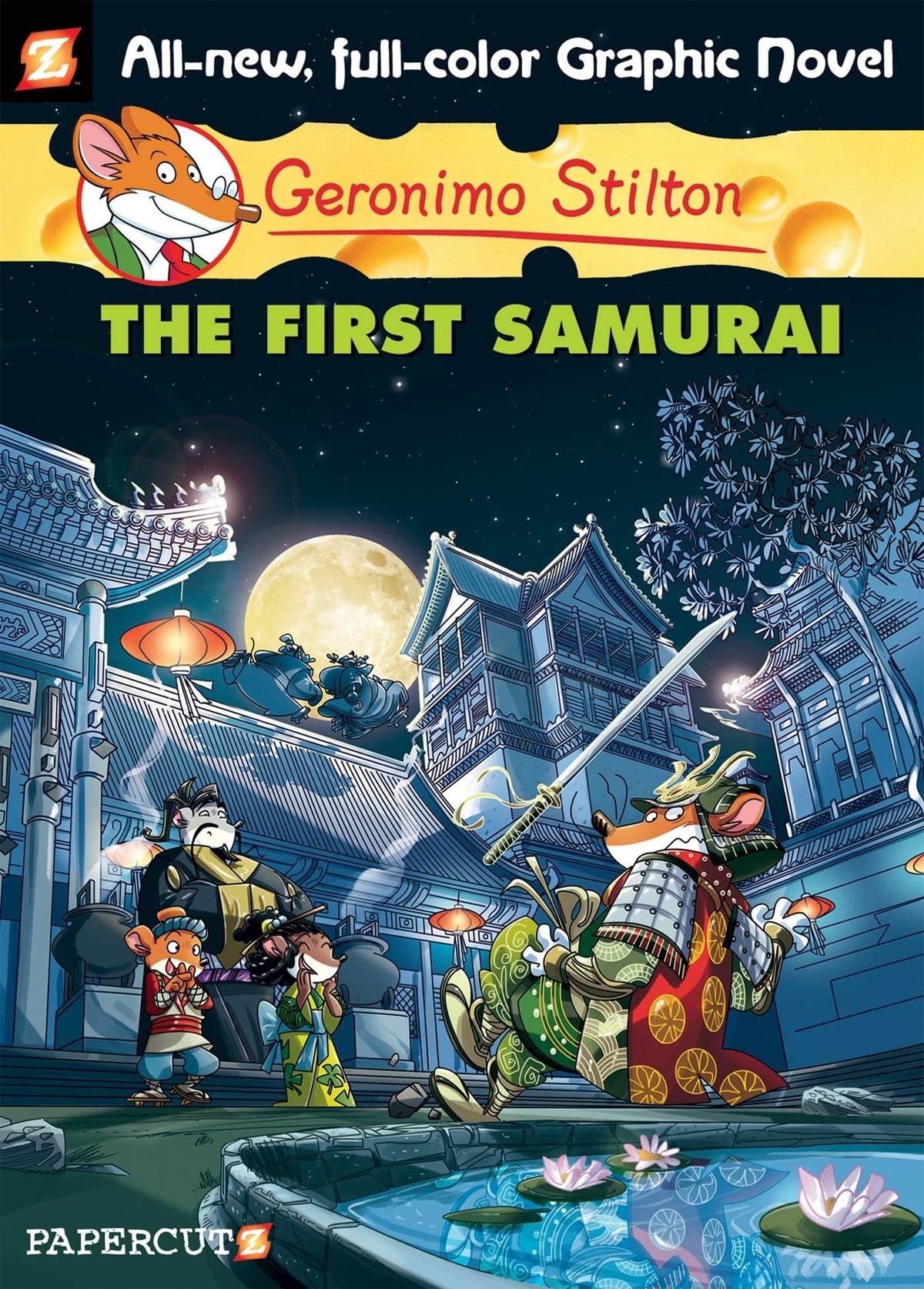 Geronimo Stilton Graphic Novels #12: The First Samurai (12)