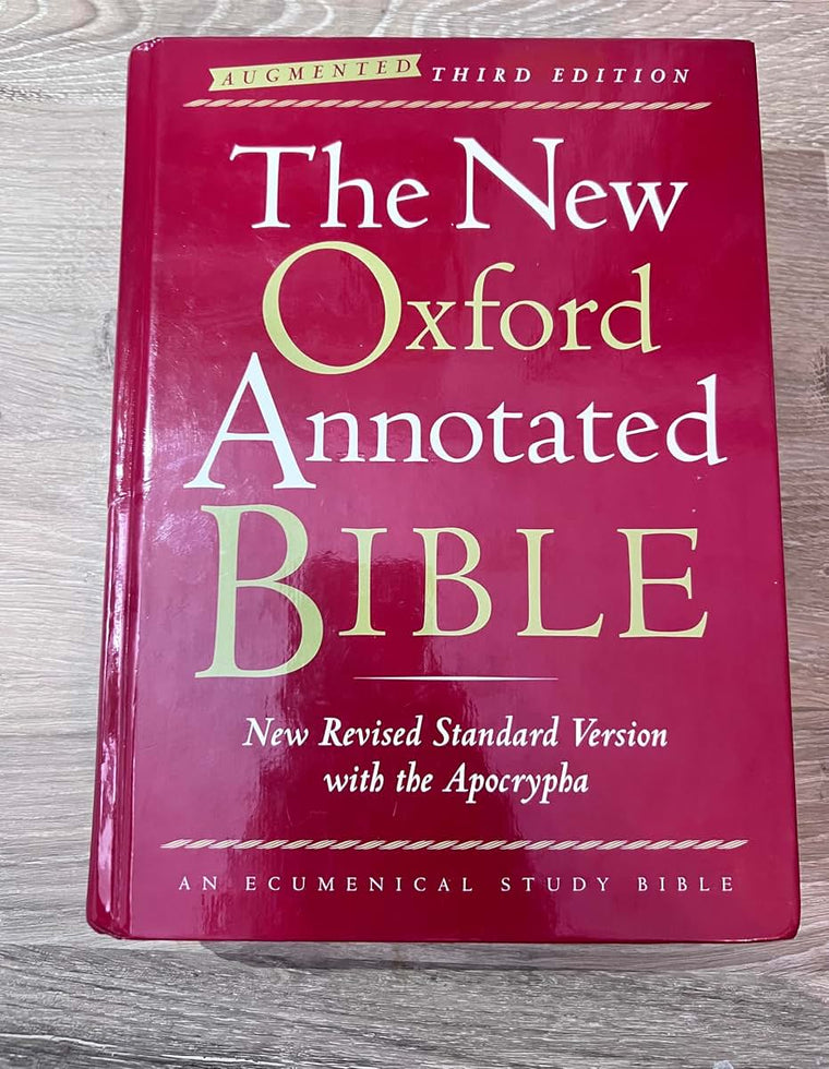 The New Oxford Annotated Bible with the Apocrypha, Augmented