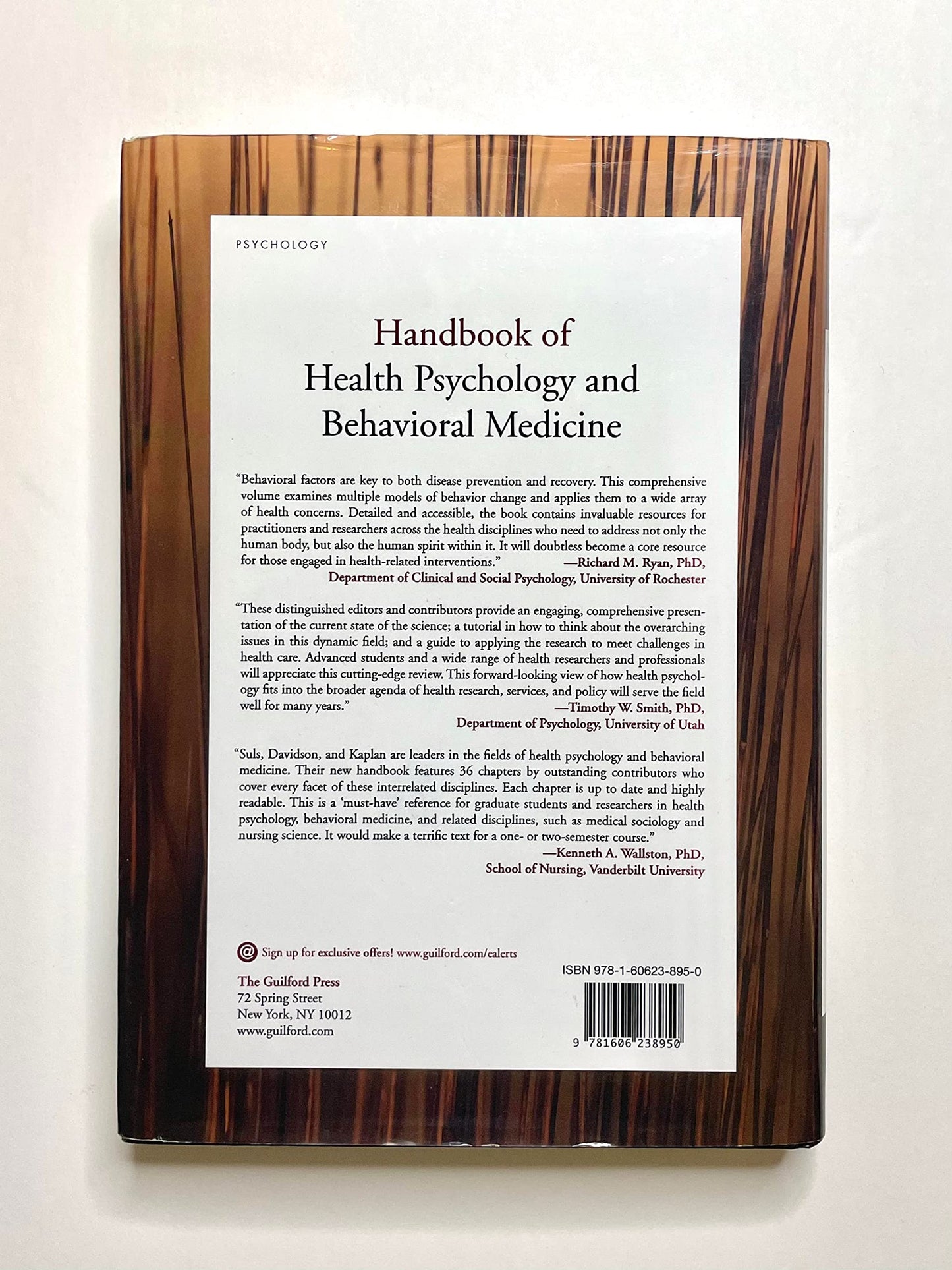 Handbook of Health Psychology and Behavioral Medicine