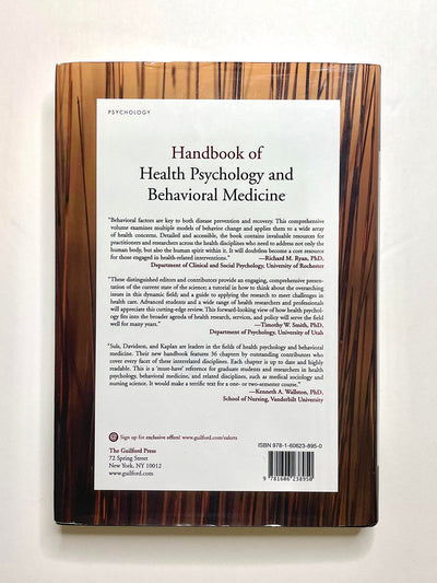 Handbook of Health Psychology and Behavioral Medicine