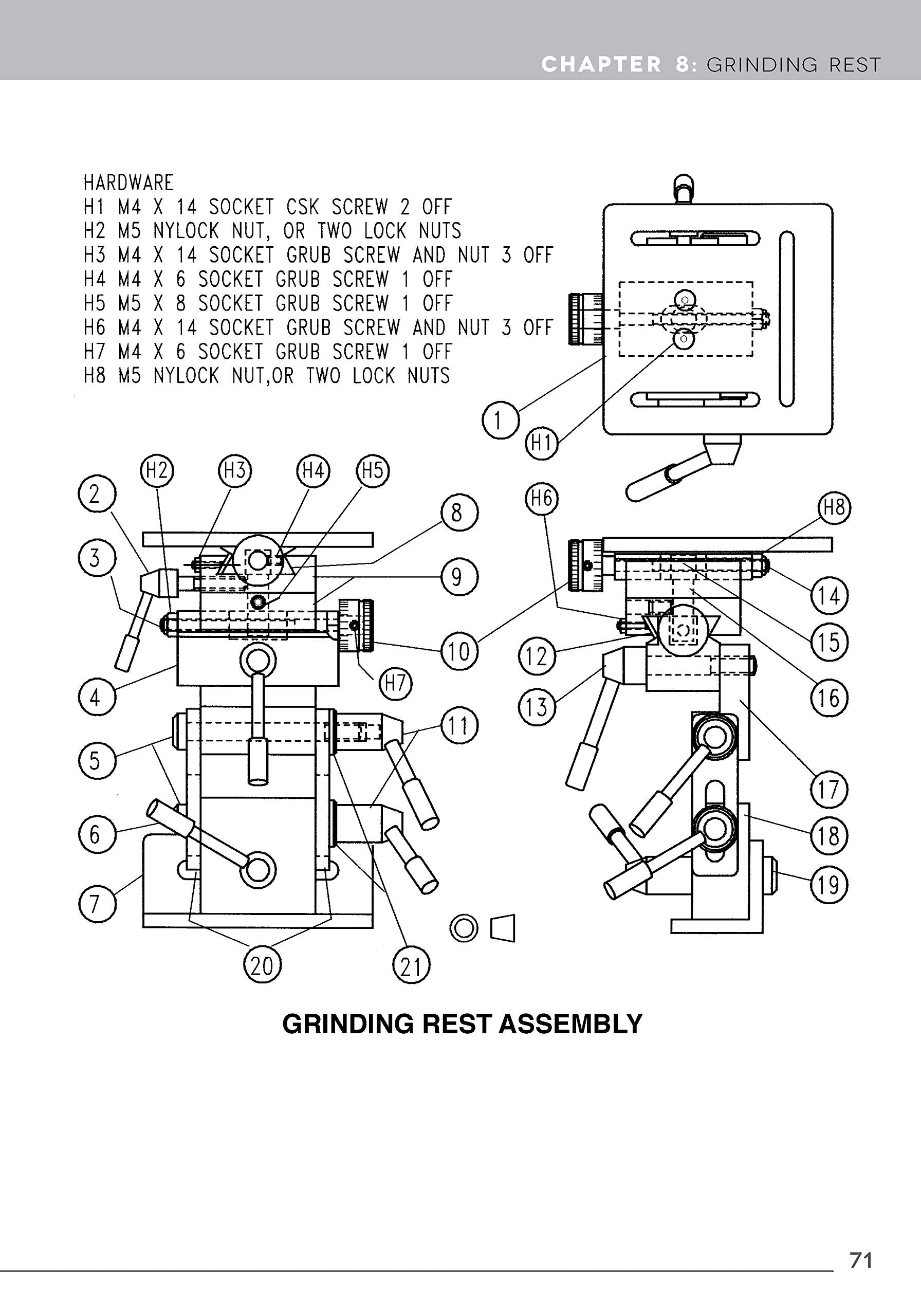 Milling for Home Machinists (Fox Chapel Publishing) Project-Based Course Builds Skills with 8 Projects for Clamps, Parallels, an Angle Plate, a Dividing Head, a Milling Cutter Sharpener, and More