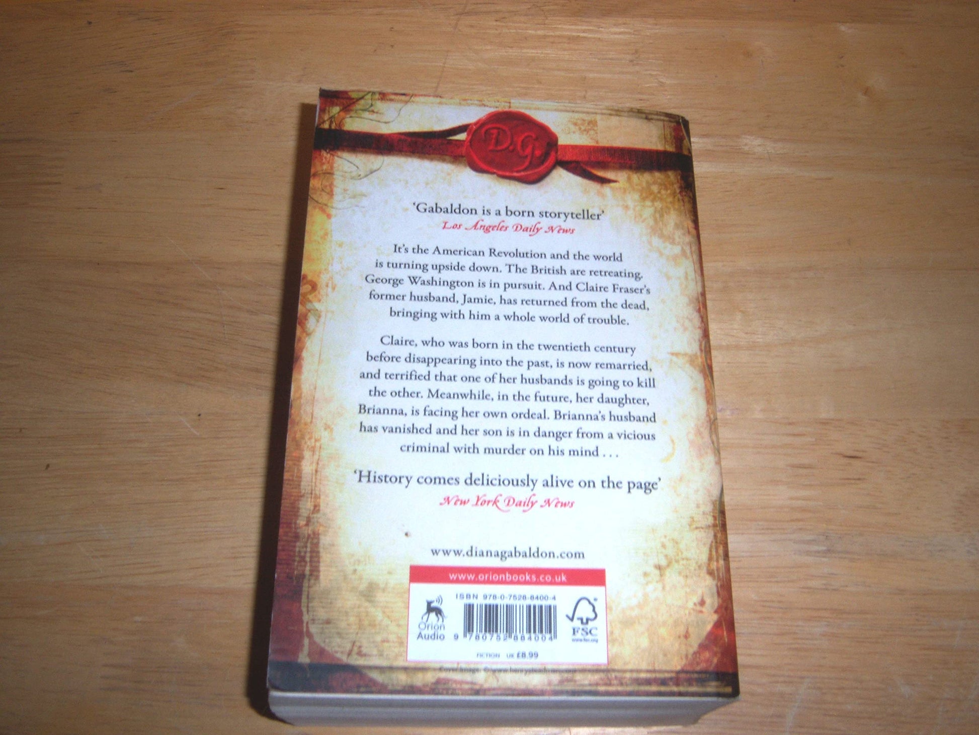 Written in My Own Hearts Blood by Diana Gabaldon (2015-04-23)