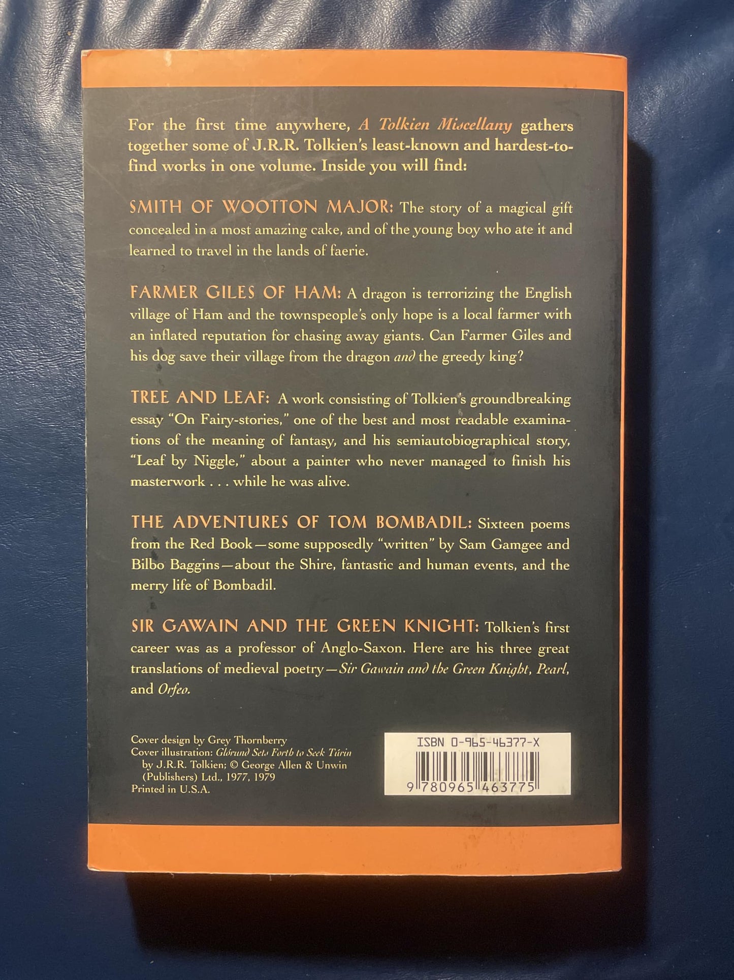 A Tolkien Miscellany by J.R.R. Tolkien