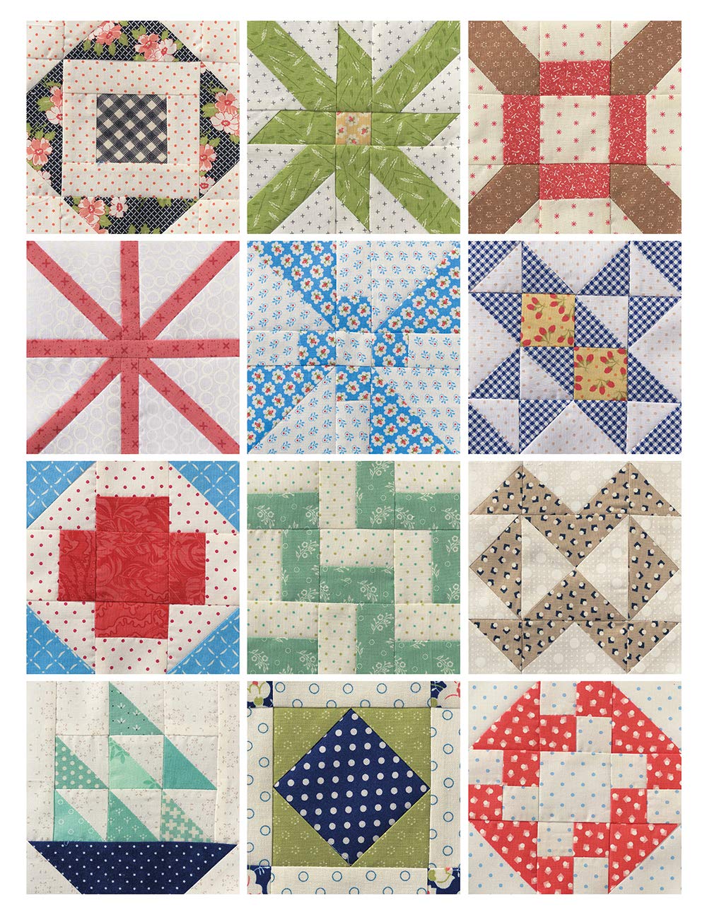 Sampler Spree: 100+ Fresh & Fun Quilt Blocks
