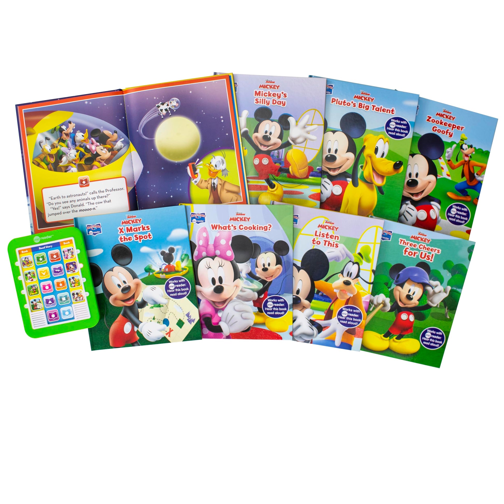 Disney Mickey Mouse - Me Reader Electronic Reader and 8 Sound Book Library - PI Kids