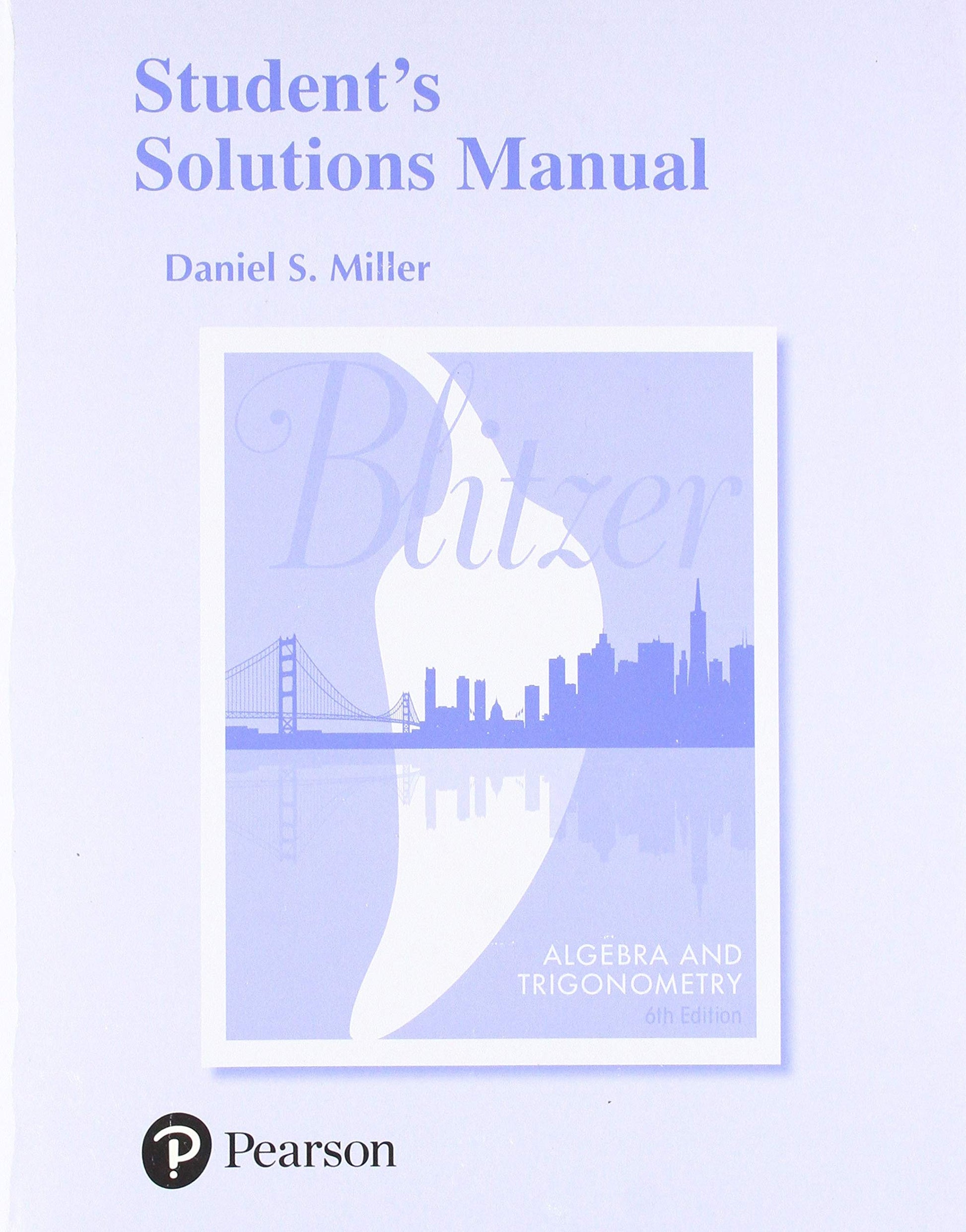 Student Solutions Manual for Algebra and Trigonometry
