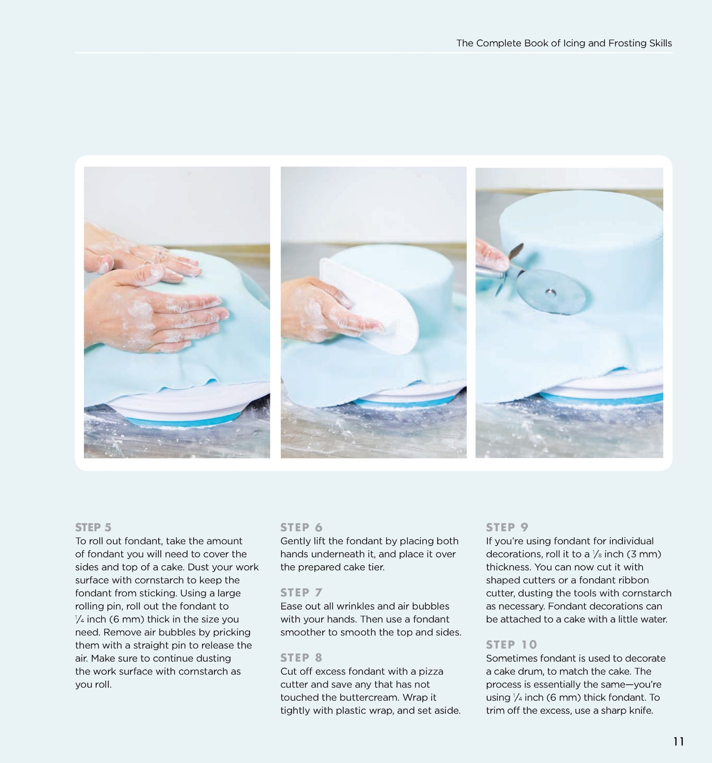 The Complete Book of Icing, Frosting & Fondant Skills