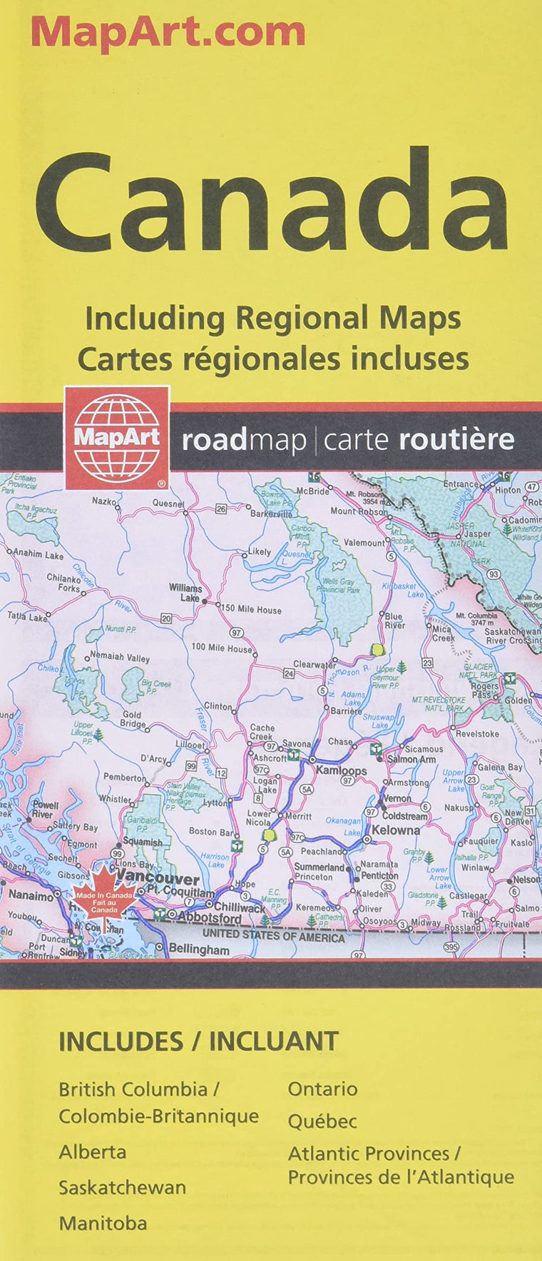 Canada Road Map