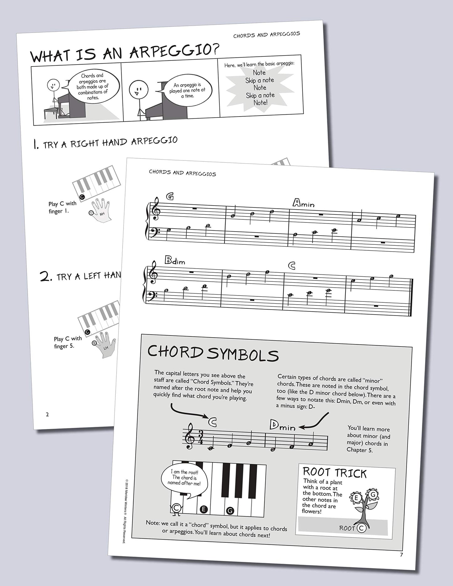 Meridee Winters Chord Crash Course: A Teach Yourself Piano B