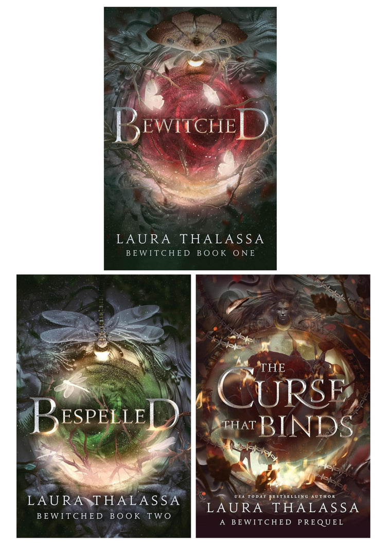 The Bewitched Series By Laura Thalassa 3 Books Collection Set (Bewitched, Bespelled & The Curse That Binds)