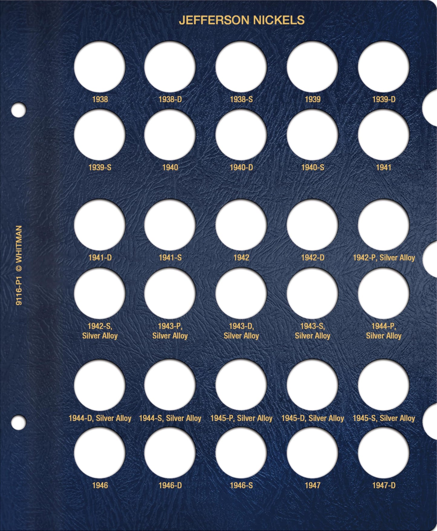 Jefferson Nickels 1938-2003, Album