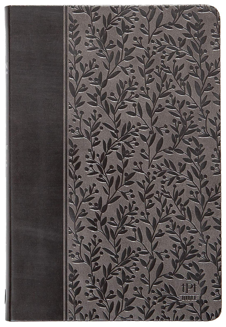 The Passion Translation New Testament (2020 Edition) Gray: With Psalms, Proverbs, and Song of Songs (Faux Leather) - A Perfect Gift for Confirmation, Holidays, and More