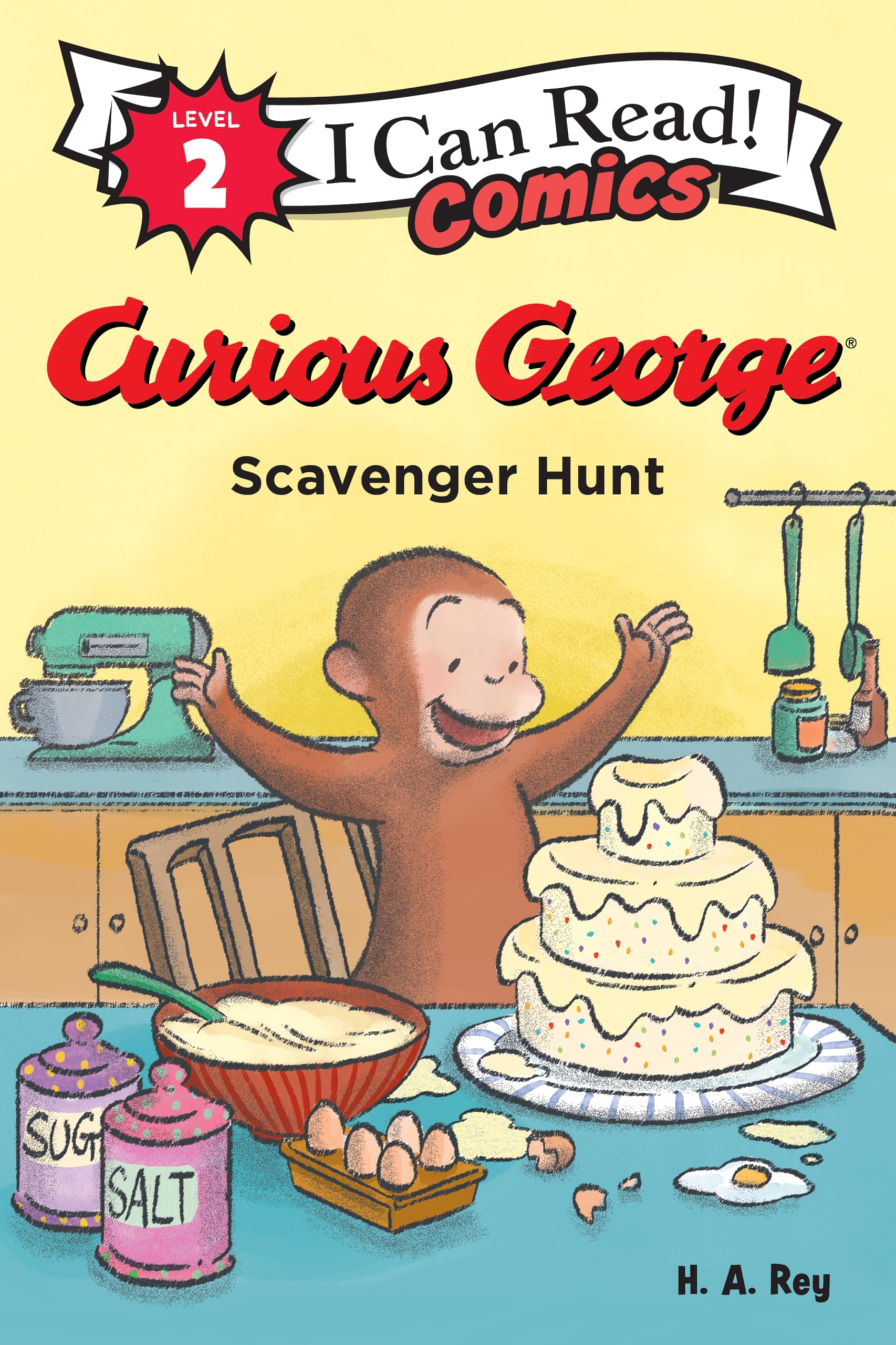 Curious George: Sweet Surprise (I Can Read Comics Level 2)